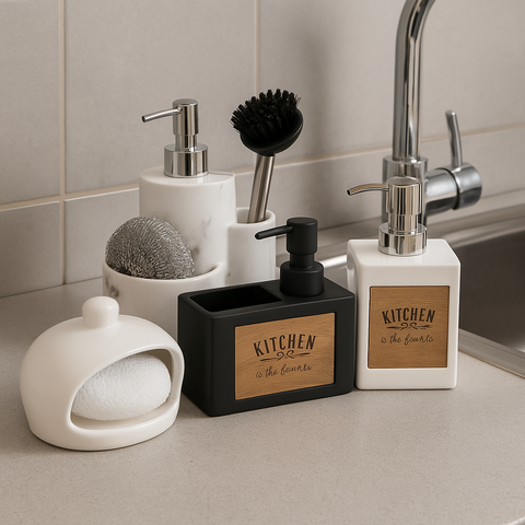 Dispensadores de Jabón de Cocina