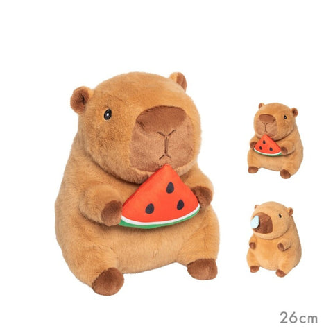 Peluche Capibara 26cm Sandía/Lágrima