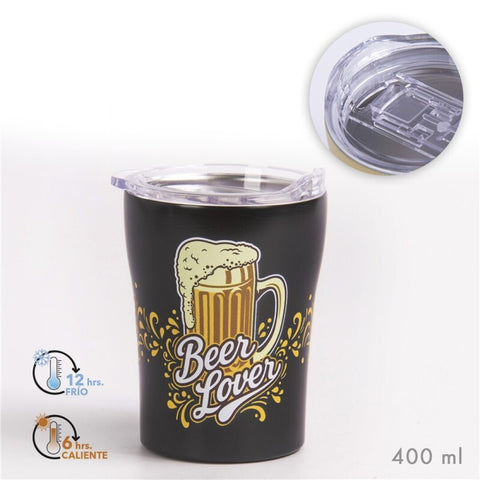 Vaso Térmico Beer Lover 400ml