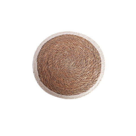 Salvamantel Redondo Fibra Natural 26cm