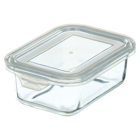 Fiambrera Rectangular Transparente 370ml