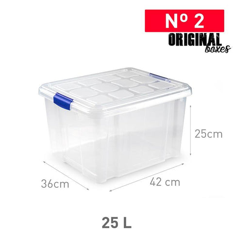 Caja Plástico N.2 25L Plasticforte