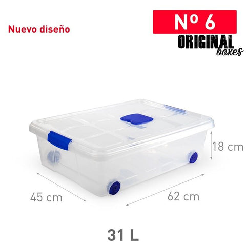 Caja Plástico N.6 31L Plasticforte