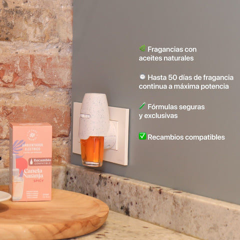 Recambio Canela Naranja 20ml para Ambientador Eléctrico