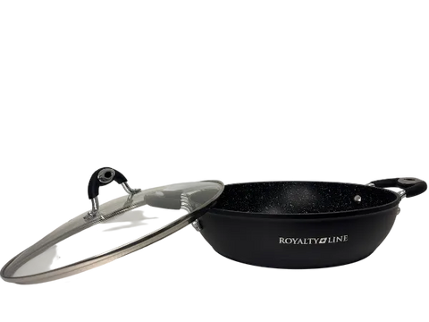 Cacerola 28cm Tapa Cristal Royalty Line