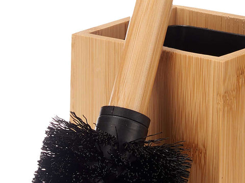 Escobillero de Bambú con Escobilla