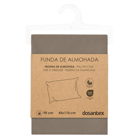 Funda de Almohada Soft Chocolate cama 90cm
