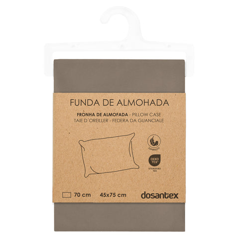 Funda de Almohada Soft Chocolate 45x75cm