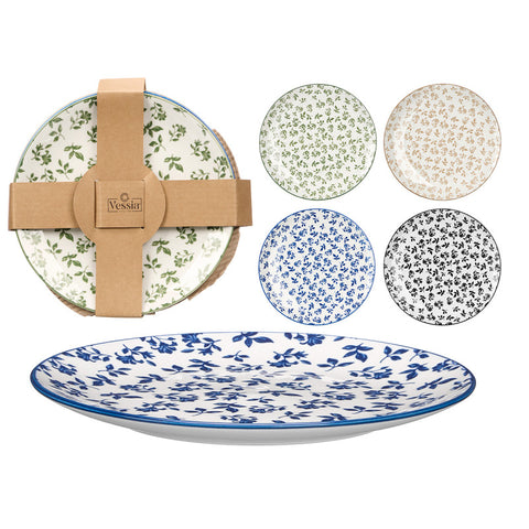 Pack 4 Platos Postre surtido en 4 colores