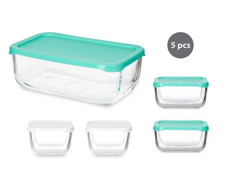 Set 5 Fiambreras Snow Box