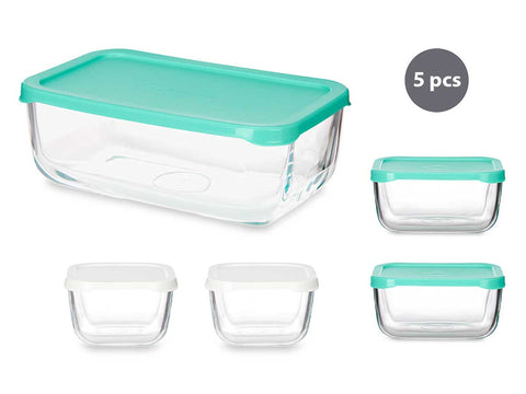 Set 5 Fiambreras Snow Box