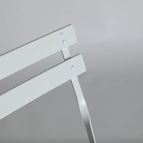 Silla Plegable Sasha 49x41x78cm Blanca