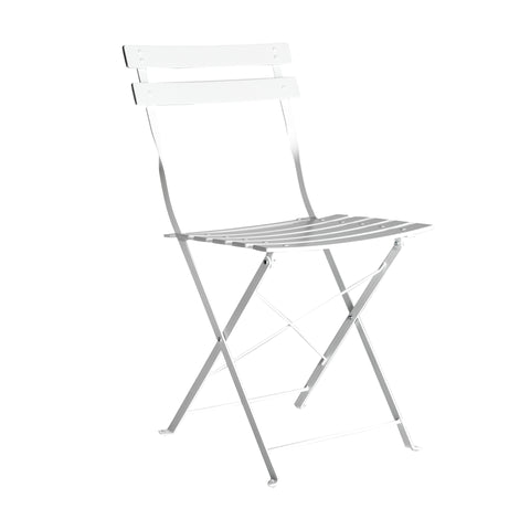 Silla Plegable Sasha 49x41x78cm Blanca