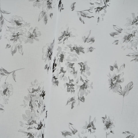 Visillo Dolly Impreso White Rose 140x260cm
