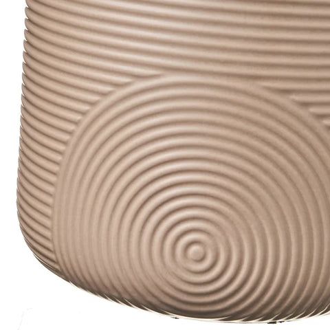 Macetero Stoneware Blanco Beige 16,5x16,5x15,5cm
