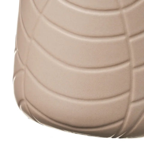 Macetero Stoneware Blanco Beige 13,7x13,7x13,2cm