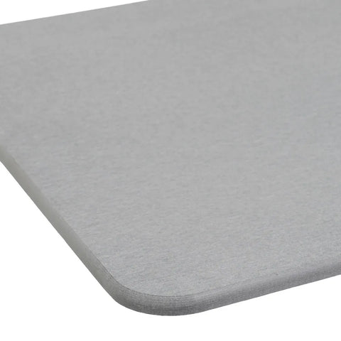 Alfombra de Baño Diatomita Gris Oscuro 39x60cm