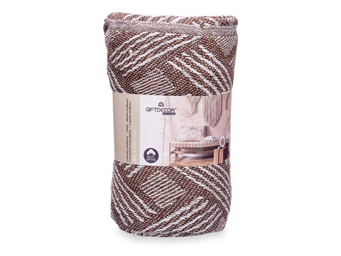 Multiuso Jacquard Marrón 180x220 cm modelo aleatorio