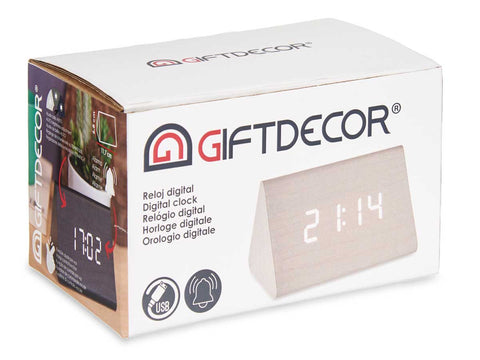 Reloj Digital Blanco