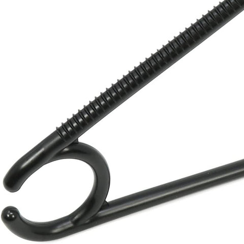 Set 8 Perchas Negras Aurea