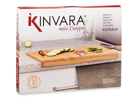 Tabla Bambú Encimera 43x34cm