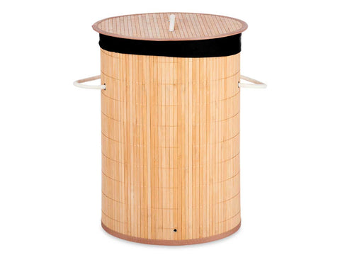 Pongotodo Bambú Redondo Tela Negra 35x50cm