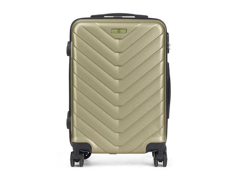 Maleta Escama de Cabina ABS Verde