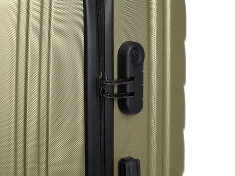 Maleta Escama de Cabina ABS Verde