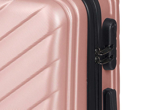 Maleta Escama de Cabina ABS Rosa