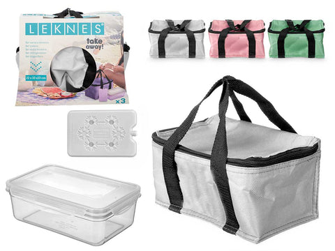 Set Nevera Fiambrera surtido 3 colores