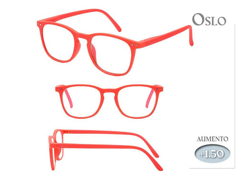 Gafas Lectura Oslo Naranjas 1,50 Aumento