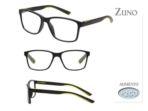Gafas Lectura Zuno Amarillas 2,50 Aumento