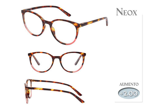 Gafas Lectura Neox Marrones 2,00 Aumento