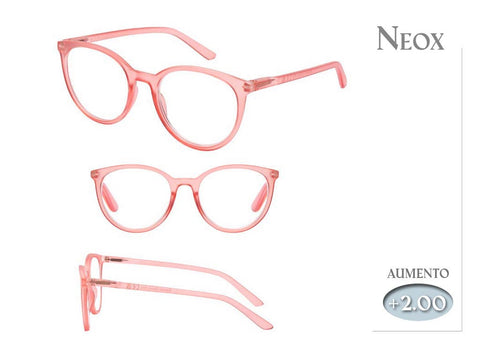 Gafas Lectura Neox Rosas 2,00 Aumento