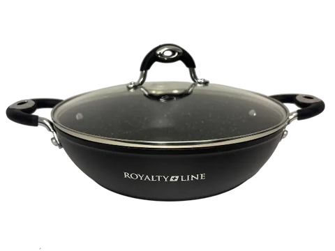 Cacerola 28cm Tapa Cristal Royalty Line