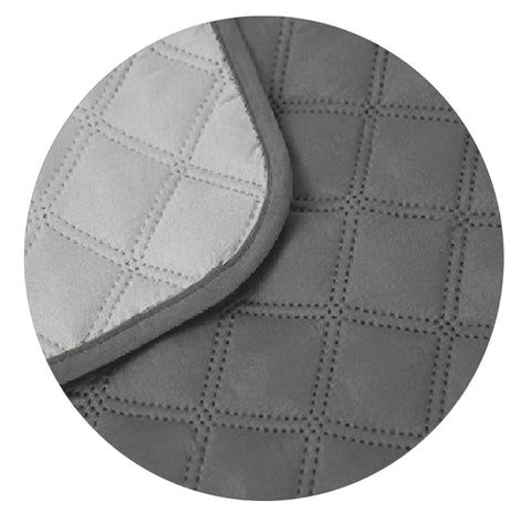 Cubre Sofá 2 Plazas Gris + Bolsillos