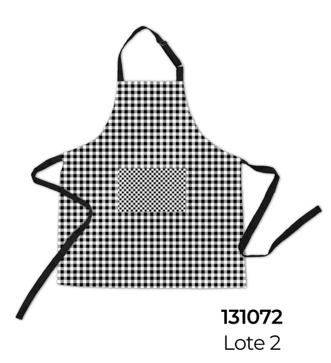 Delantal Digital Estampado 70x80cm surtido modelos