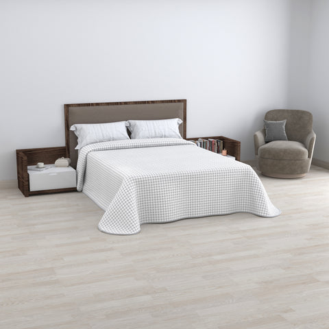 Colcha Ecobuti cama 150cm (180x260cm) Nereida Beige