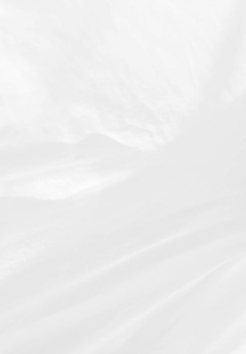 Funda de Almohada 70cm Blanca Roomers 50% Algodón 50% Poliéster