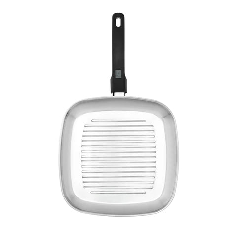 Grill 28cm Monix Acero Inoxidable Full Induction Elite