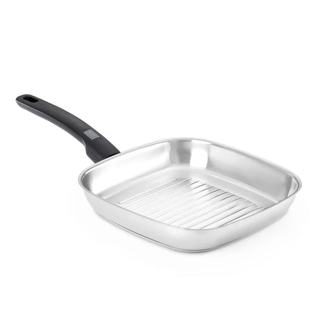 Grill 28cm Monix Acero Inoxidable Full Induction Elite