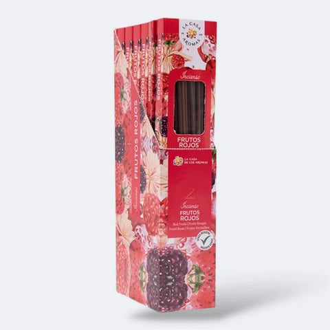 Pack 20 Varetes d'encens Aroma Fruits Vermells