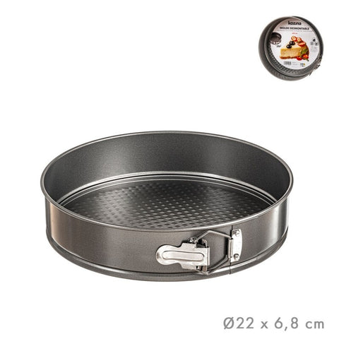 Molde Horno Desmontable Redondo 22cm