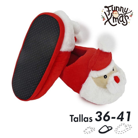 Zapatillas Santa Claus Mujer