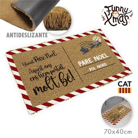 Catifa en Català Pare Noel! 70x40cm