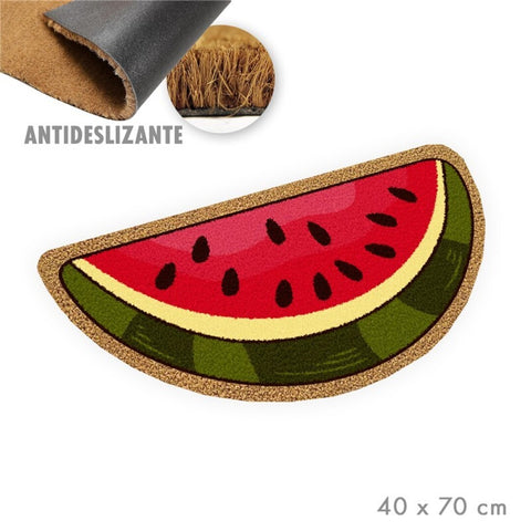 Felpudo Forma Sandía 70x40cm