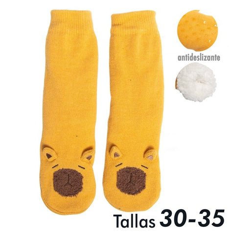 Calcetines Sherpa Talla 30-35 Capibara