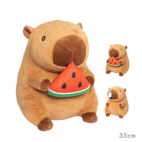 Peluche Capibara 35cm Sandía/Lágrima