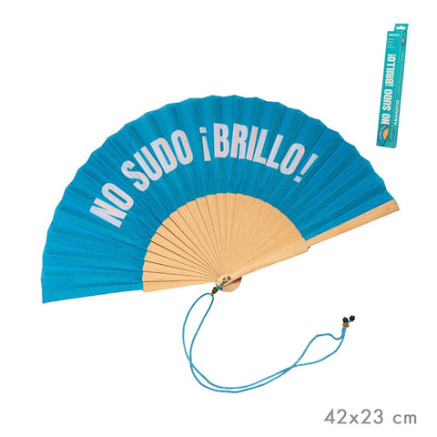Abanico Original ''No Sudo ¡Brillo!''