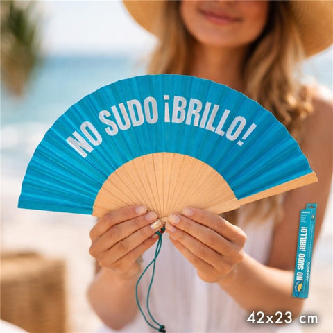 Abanico Original ''No Sudo ¡Brillo!''
